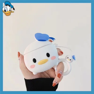 DVS-20 Милый мультфильм 3D авокадо брелок силиконовый чехол для Apple Airpods Мягкий противоударный чехол для New air pod 2 acessorios - Цвет: DVS-20