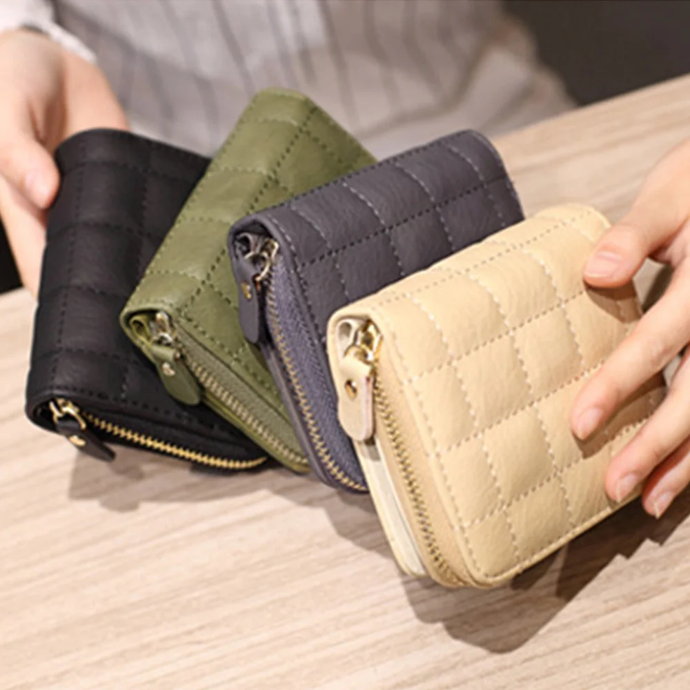 

2020 Coin Bag Zipper New Men Women Wallets Small Money Purses Wallets New Design Top Thin Wallet Cute Embroider Clutch Wallets