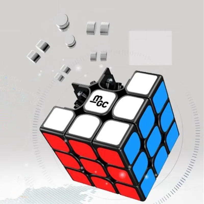 Магнитный нео-куб Yongjun MGC 3x3x3 магический скоростной куб 3x3 головоломка игра Magico