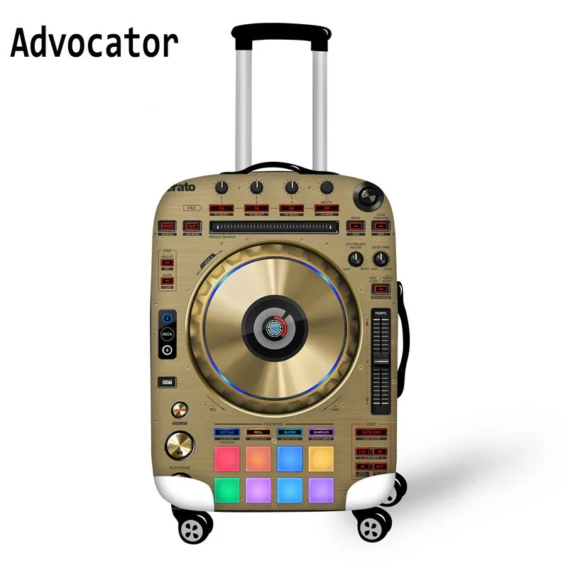 ADVOCARTOR Sound Music Pattern Waterproof  Protective Cover Suitcase Stretch Elastic Luggage Covers for 18-28 Travel Accessories
