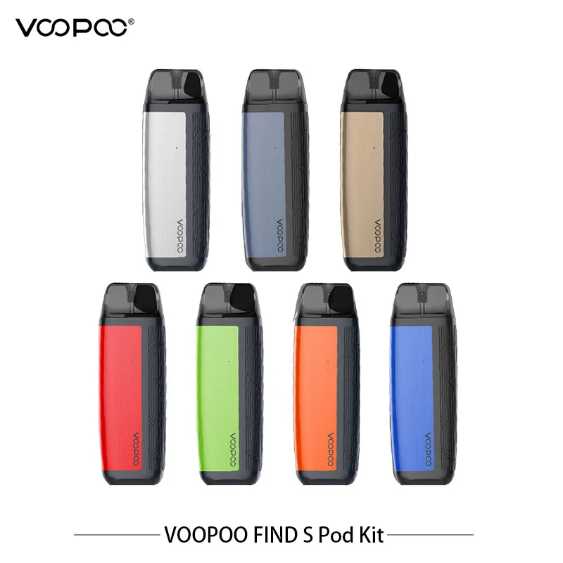 Voopoo Find Pod Vape Kit 420 мАч встроенный аккумулятор электронные сигареты 1 8 мл емкость