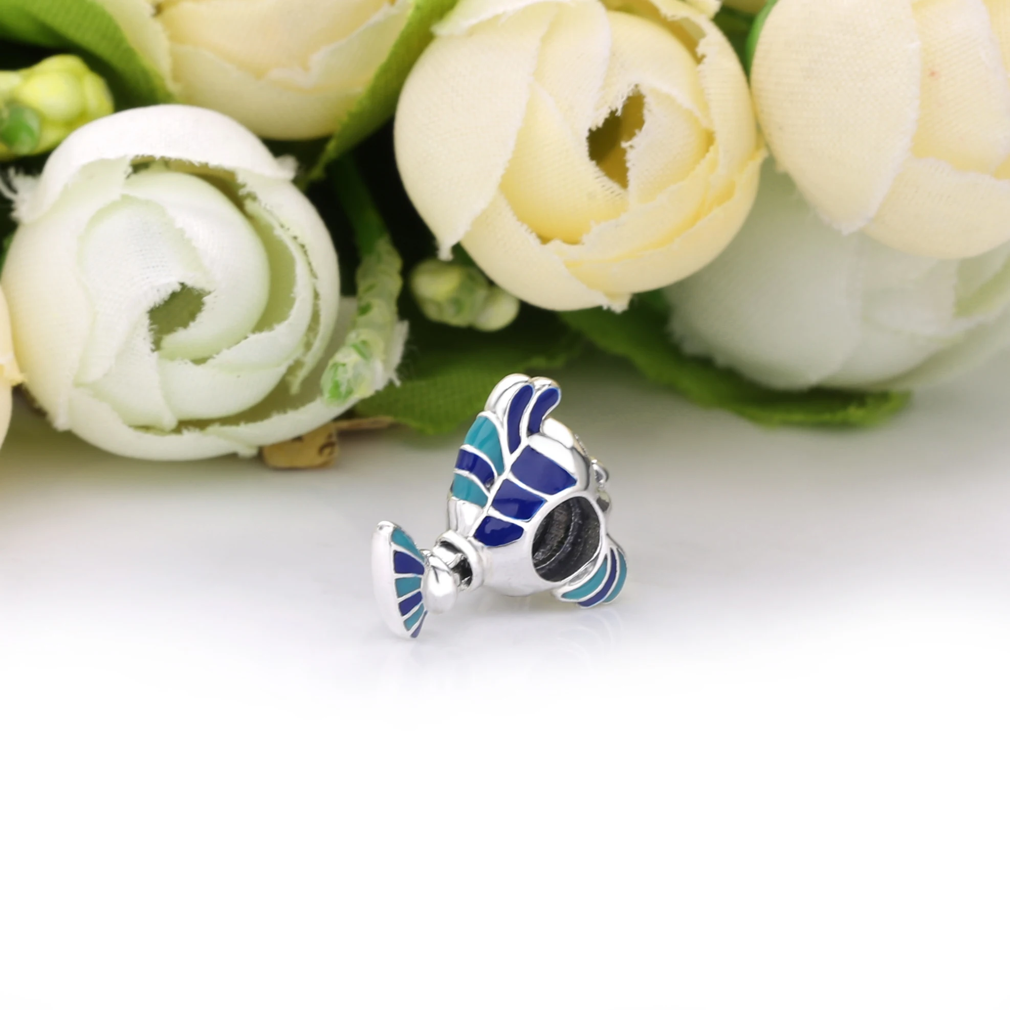 Moonmory Рождественский подарок 925 пробы серебро с рисунком маленькая русалочка