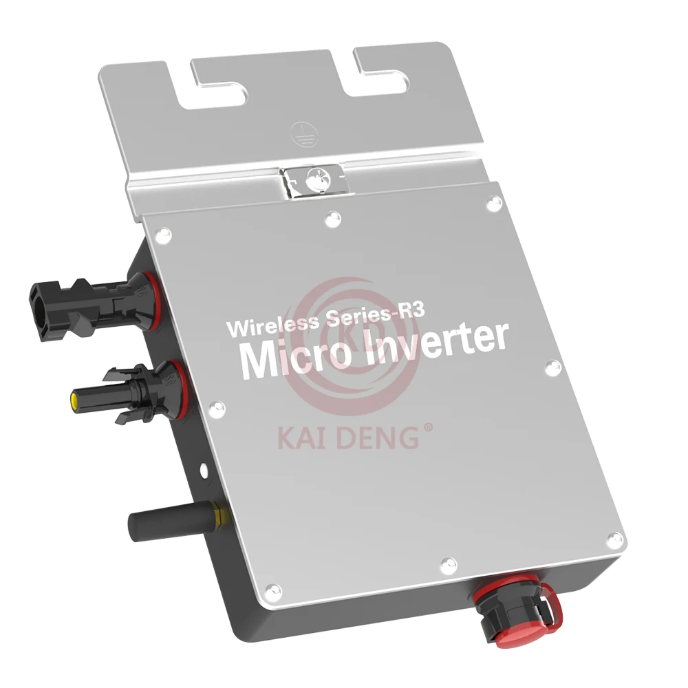 

Solar panel with micro inverter KD-WVC-295 24vdc to 120vac home system