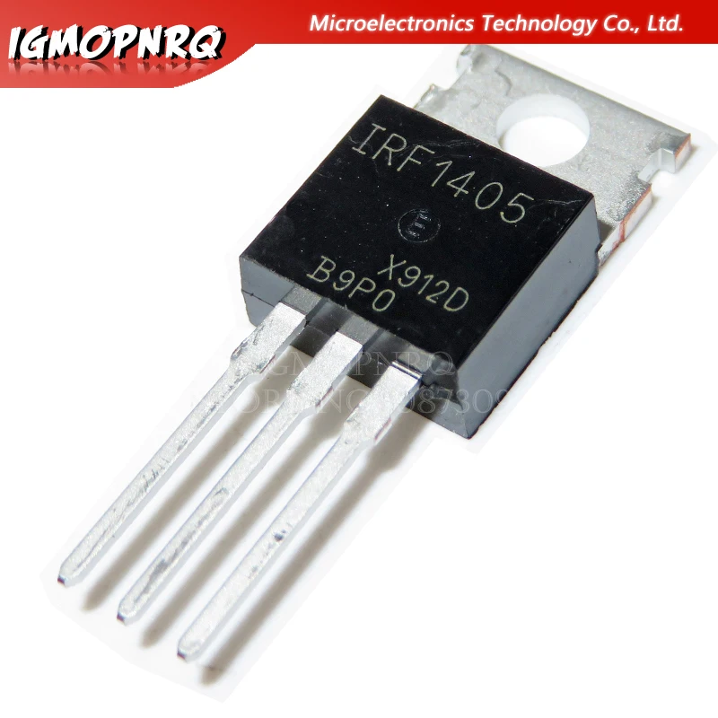 Новинка оригинальный МОП транзистор IRF1405 TO 220 MOSFET MOSFT 55V 133A 5 3 mOhm 170nC 10 шт.| |