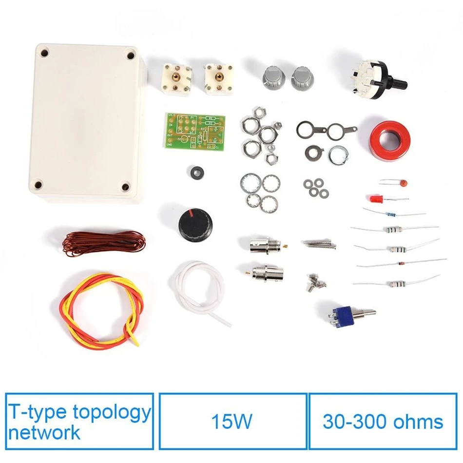 1-30 МГц LED VSWR DIY Ручная антенна для HAM RADIO CW QRP Q9 BNC интерфейс | Электронные компоненты