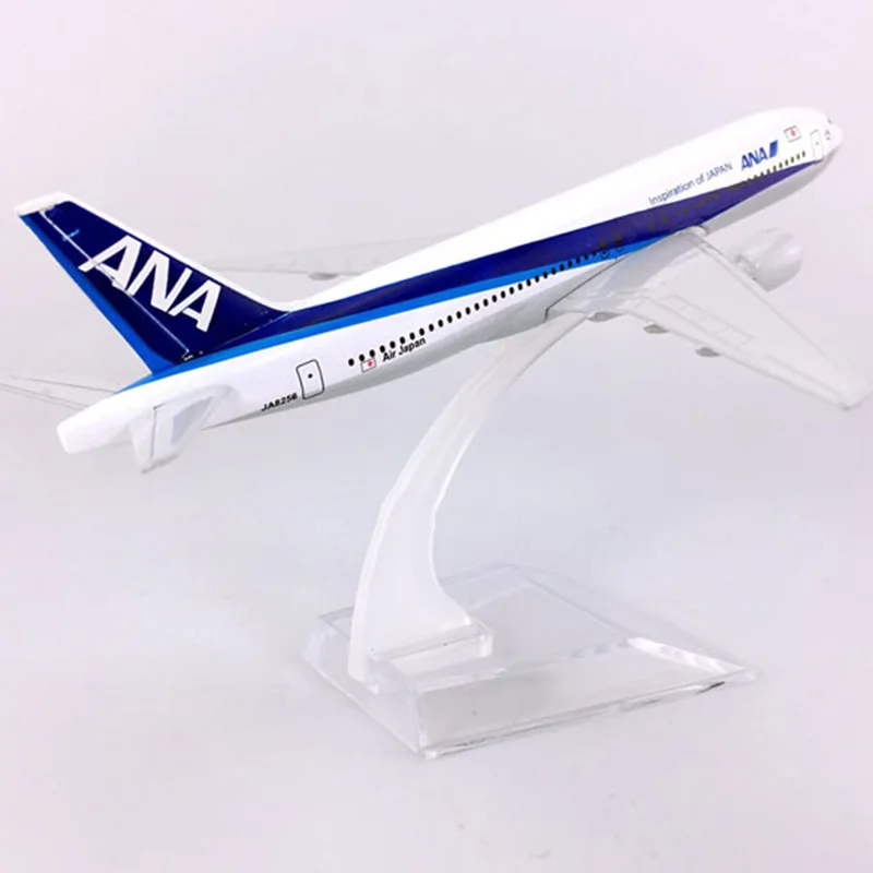Модель самолета ANA B767 16 см 1:400 с базовым сплавом | Игрушки и хобби