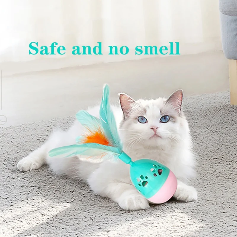 1 шт. Забавный шарик-неваляшка с колокольчиком игрушка прочный интерактивный