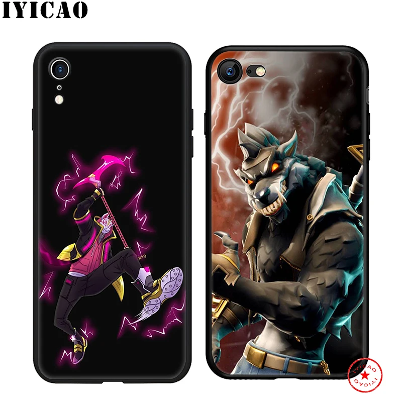 IYICAO Stash Llama skull trooper Omega Soft Case for iphone 11 Pro Xr Xs Max 6 6s 7 8 Plus 5 5s Se Silicone TPU |