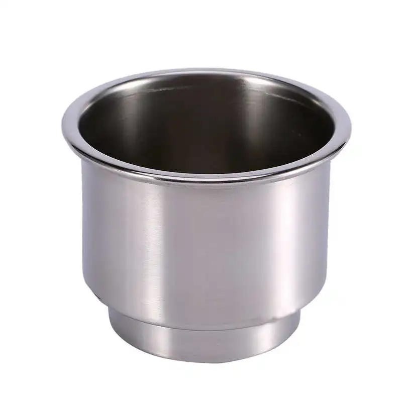 

2Pcs Mount Cup Holder Stainless Steel Cup Drink Bottle Holder for Marine Boat RV Camper Cup Holder