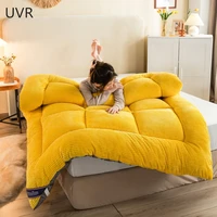 uvr bed and breakfast tatami bed futon thickening 10cm feather silk cotton filling mattress student dormitory soft cushion