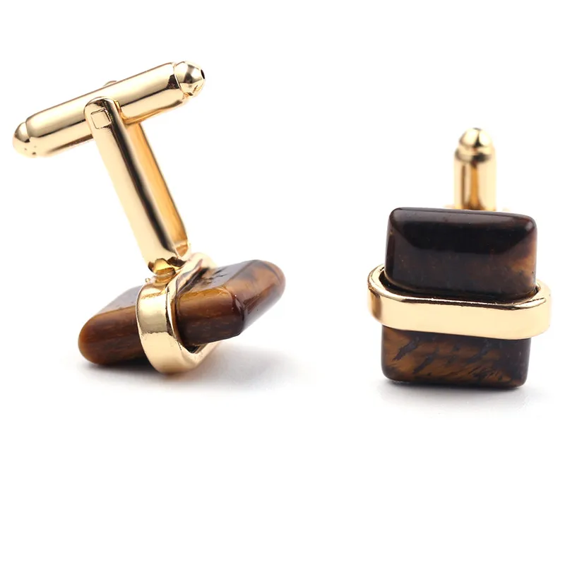 Ювелирные изделия для мужчин брендовые высококачественные Квадратные запонки