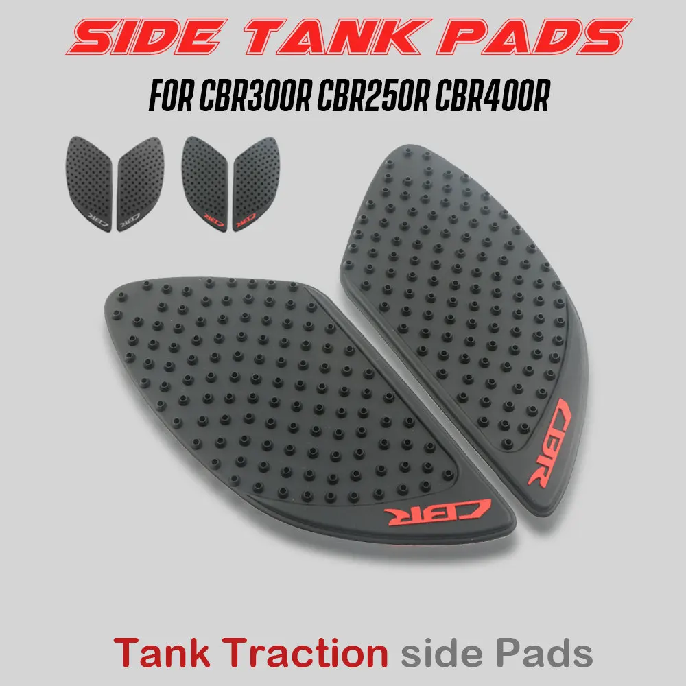 Motorcycle Anti slip Tank Pad Sticker Pad Side Gas Knee Grip Protector For for Honda CBR250R 2010-2013 CBR300R 2014-2015