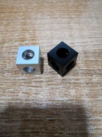 3d printer openbuilds v slot three corner cube corner prism connector adjustable wheel bracket