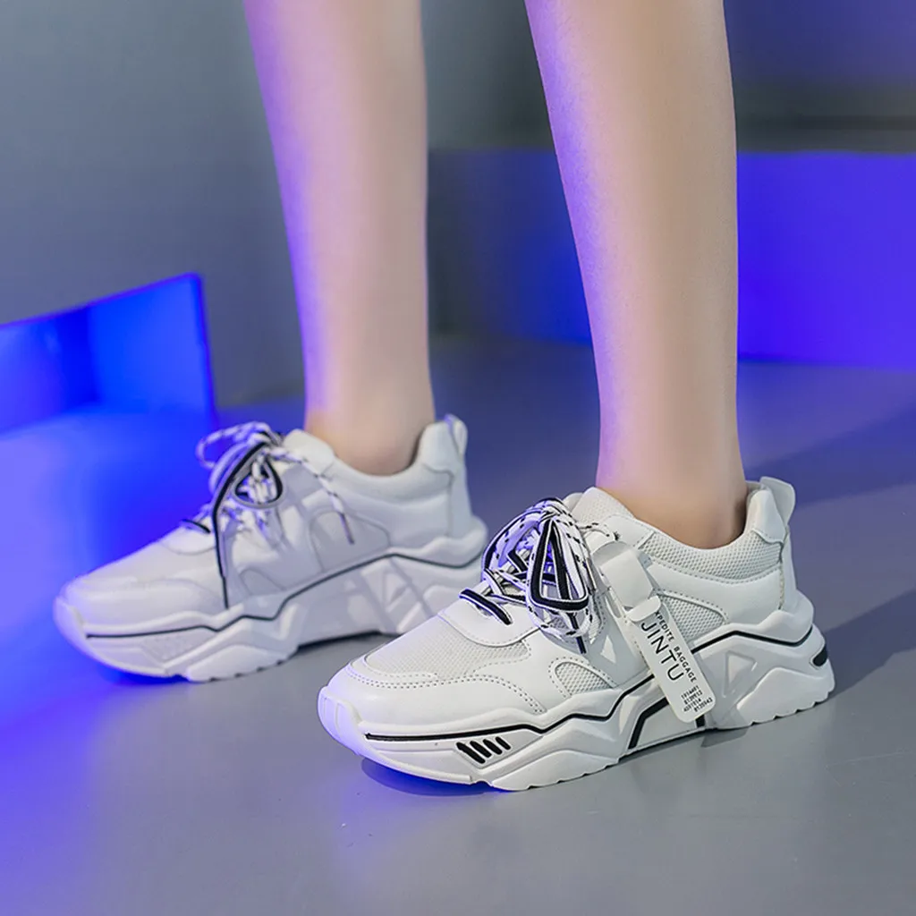 Женские модные детские кроссовки удобные сетчатые дышащие Нескользящие