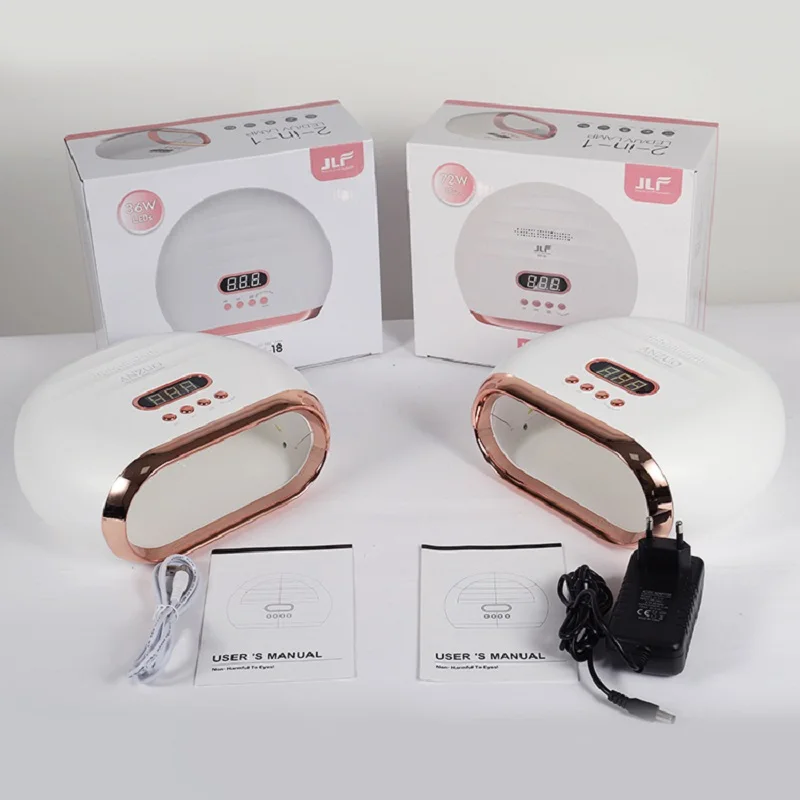 36 Вт 10s 30С 60С УФ светодиодный лампа для маникюра ногтей лампы Сушилка УФ-гель Лаки