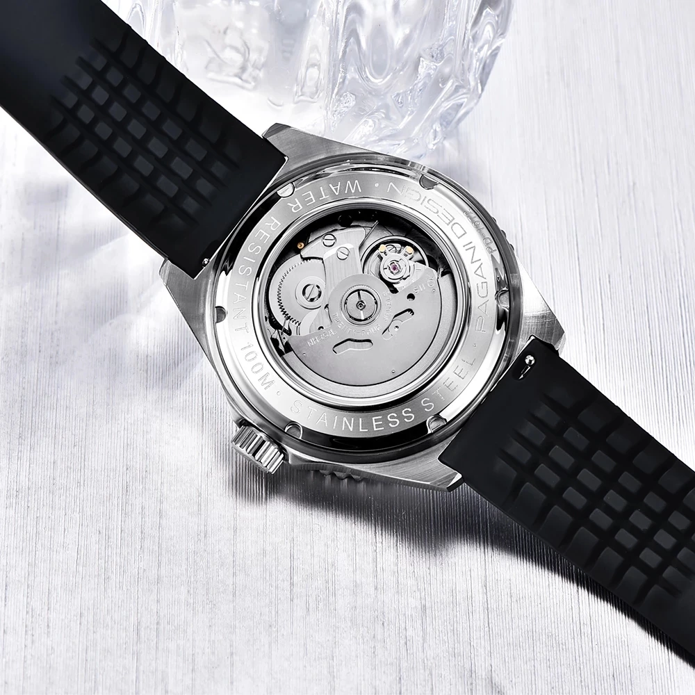 

PAGANI DESIGN Men's Automatic Watch Top Brand NH35A100M Waterproof Watch Sapphire Glass Stainless Steel Men's Mechanical Watch