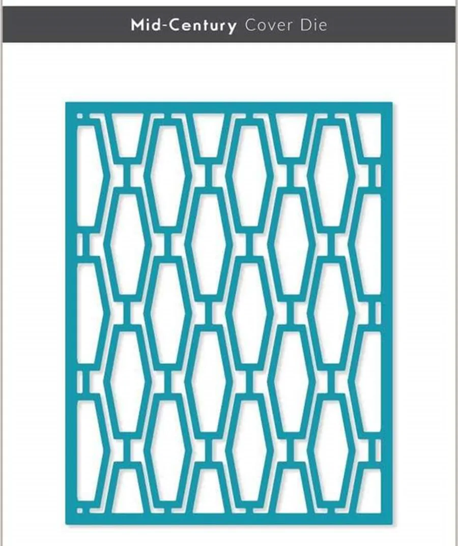 

Arrival 2021 Mid-Century Cover Metal Cutting Dies Scrapbook Diary Decoration Stencil Craft Embossing Template DIY Greeting Card