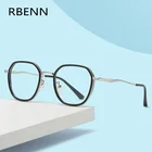 Очки RBENN с защитой от сисветильник для мужчин и женщин, квадратные оптические аксессуары для компьютерных игр, TR90, блокирующие ультрафиолетовые