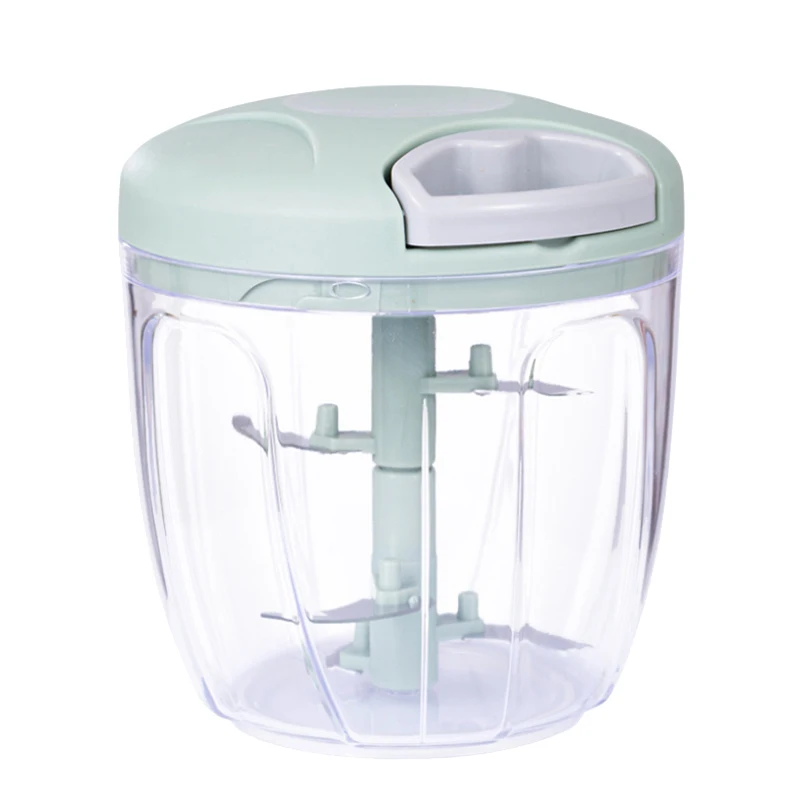 

Manual Chopper Garlic Press Vegetable Fruit Twist Shredder Meat Grinder Garlic Chopper Cutter Home Kitchen Tools,900Ml