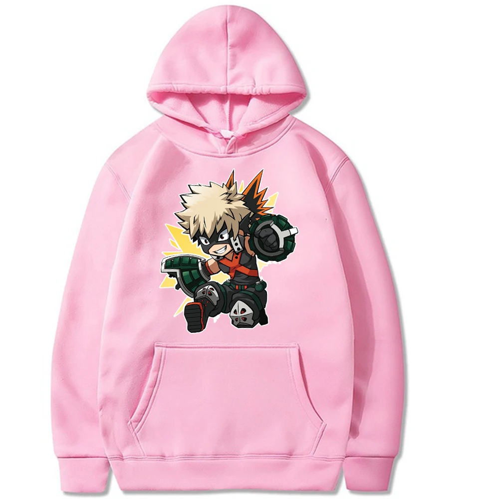 

2021 Japanese Anime Cartoon My Hero Academia Hoodies Sweatshirts Printed Men / Women Long Sleeve Pullovers Fashion Tops 300