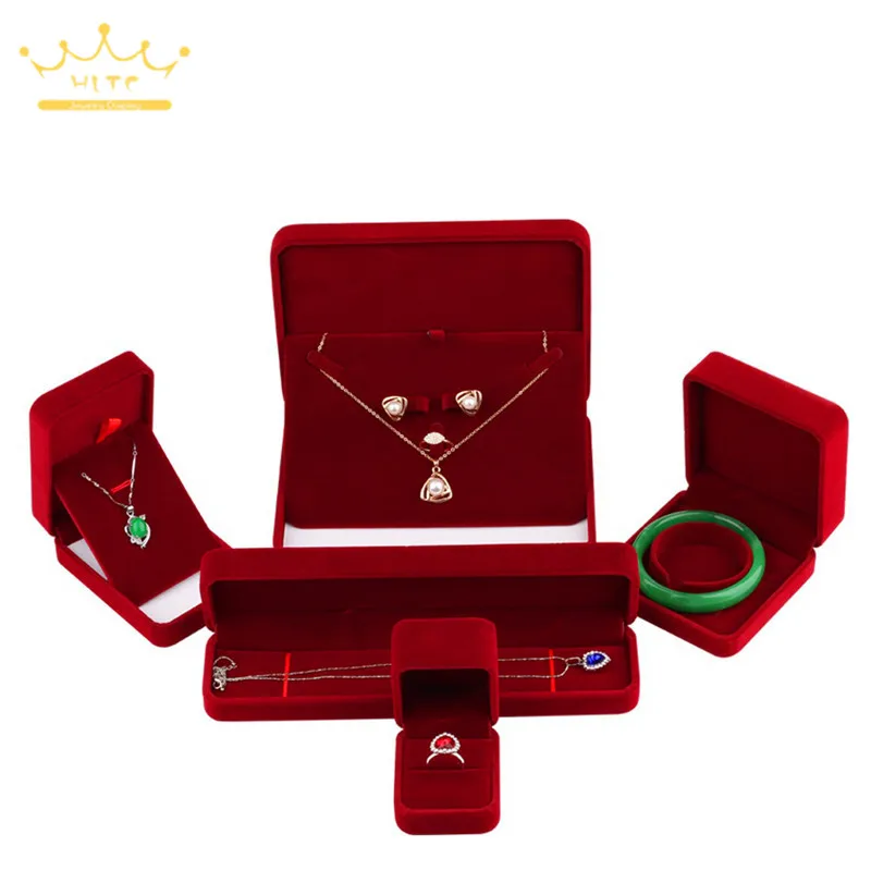 Bracelets Necklaces Rings Earrings Jewelry Display Packaging Box Gifts Wedding Box For Women