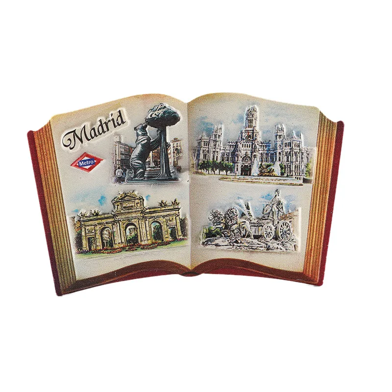 Магнитное украшение для холодильника 3d архитектура рефрижератор из смолы