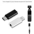 Для Osmo Pocket Type C USB C до 3,5 мм аудио адаптер для внешнего микрофона Стандартный Тип C штекер для AUX аудио разъем адаптер порта