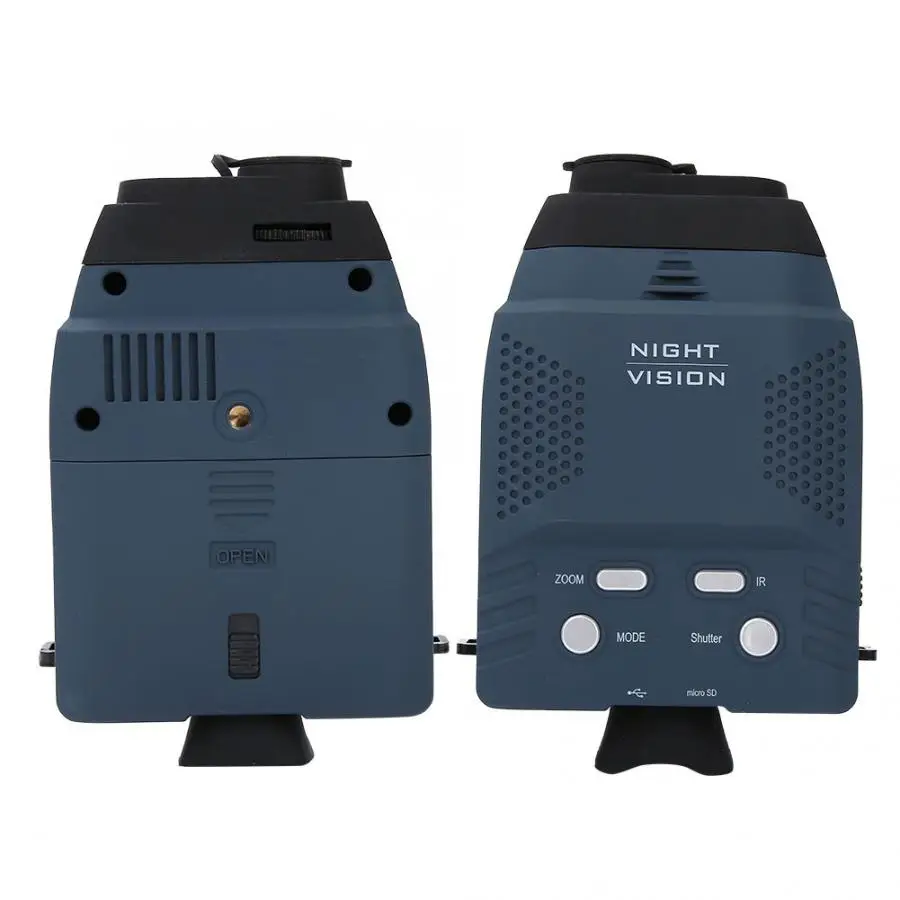 Цифровой прибор ночного видения NV100 прицел Монокуляр ИК телескоп видео DVR