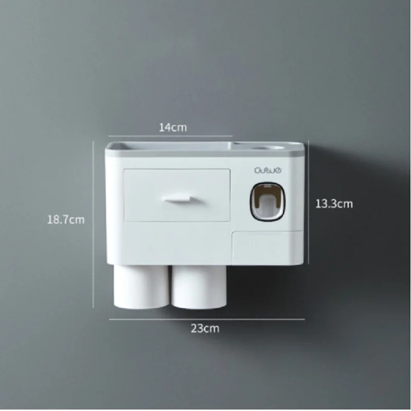 Магнитная адсорбционная перевернутая зубная чашка держатель для зубной пасты и