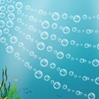 1 струна пузырьковых гирлянд с 3D-эффектами, подвесной декор в виде пузырьков в океаническом стиле для праздника, детской вечеринки.