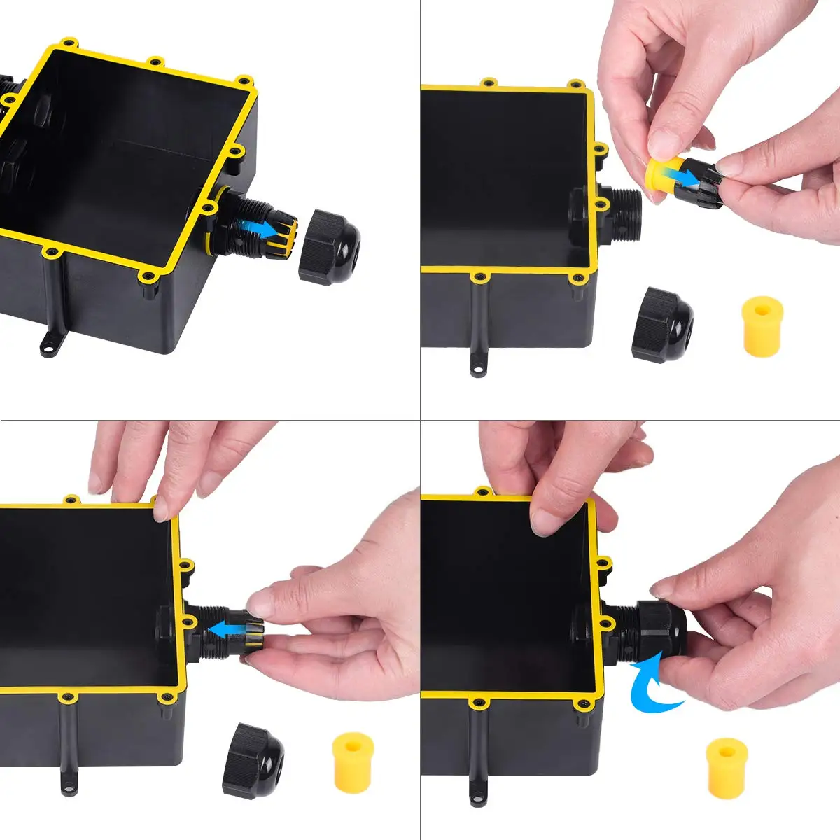 Распределительная коробка M686-S наружный водонепроницаемый кабель 1 в 3 выхода