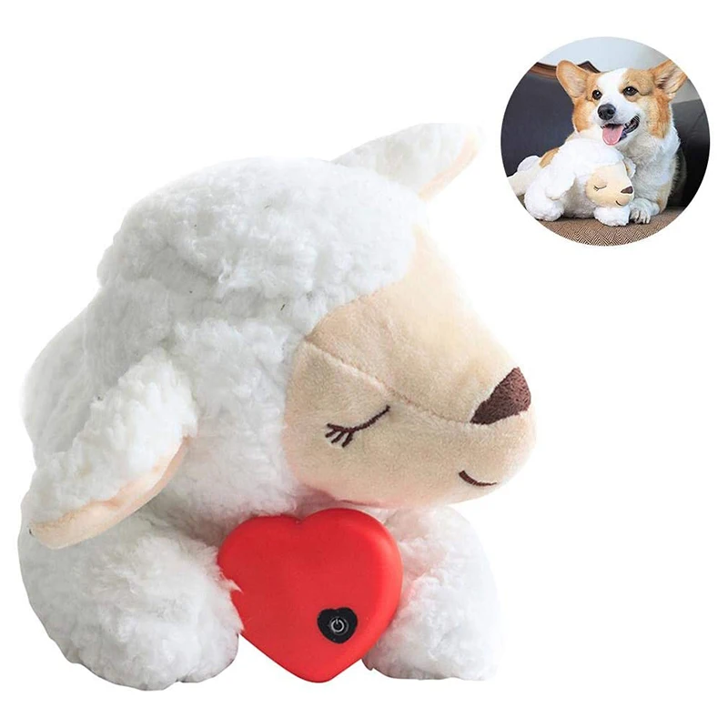 

Sheeps Accompanying Pet Plush Toys Super Cute Plush Toy Rebuild Intimacy And Reduce Pet Anxiety FEA889