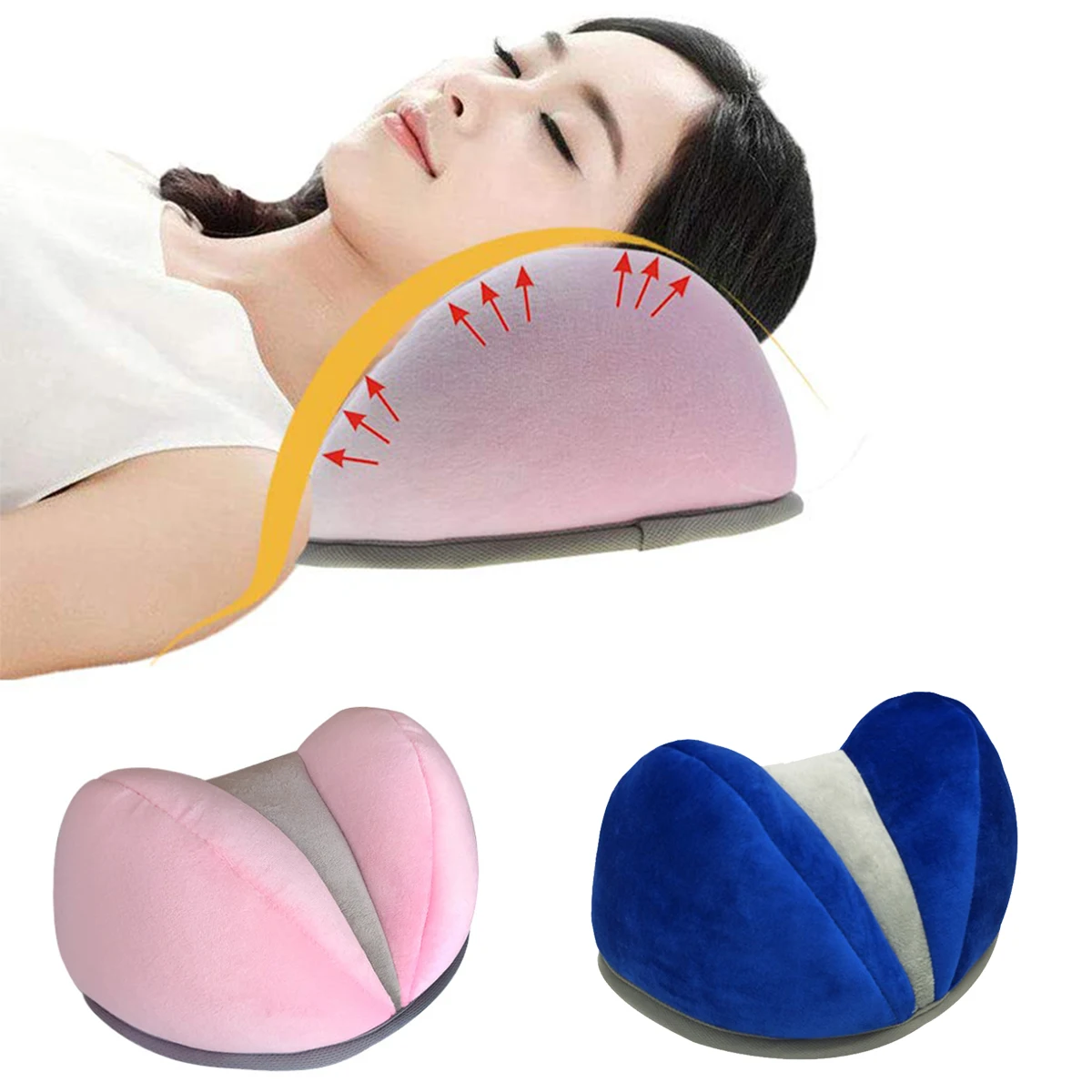 Дорожная подушка для поддержки шеи облегчения плеч успокаивающее устройство