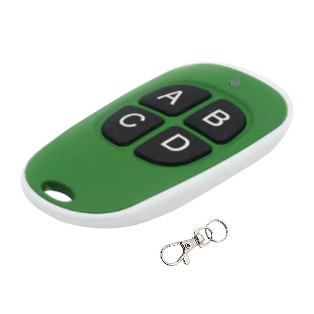 

433MHZ Copy Remote Control Garage Door Durable Remote Control With Emission LED And Low Battery Indicator
