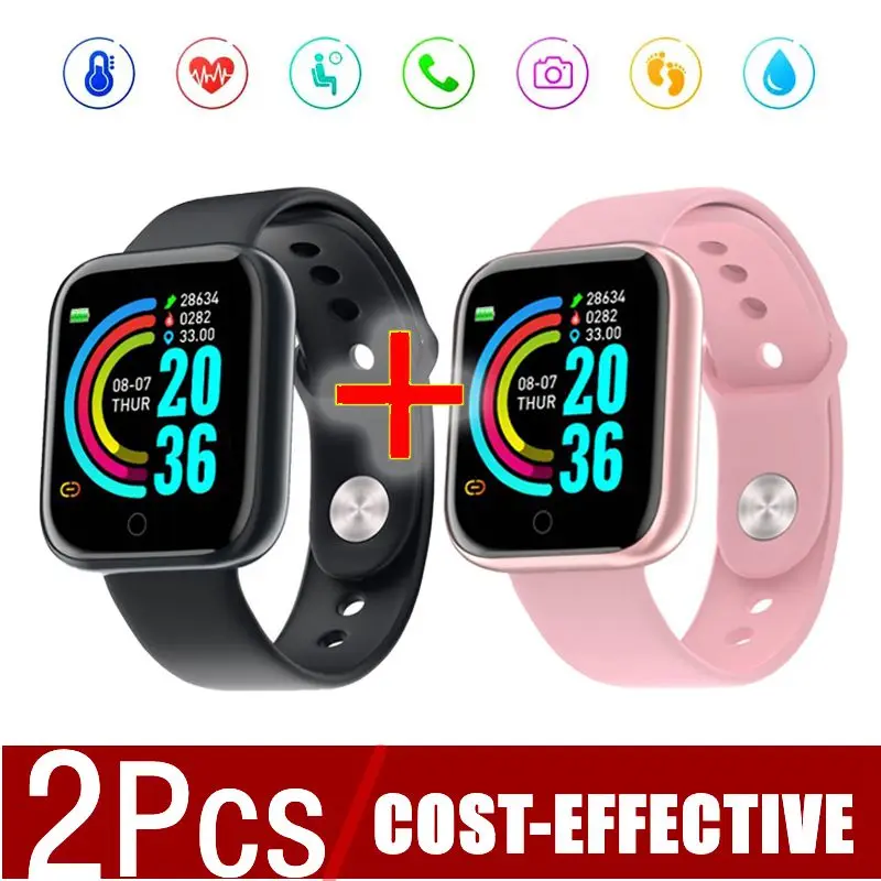 

Y68/D20 Smart Watch 2021 Smartwatch Heart Rate Blood Pressure Sleep Motion Tracking Monitoring Smart Bracelet For Android IOS