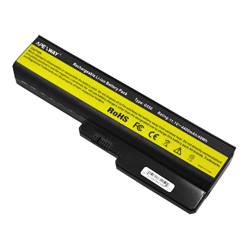 Аккумулятор Apexway для ноутбука Lenovo 3000 G430 G450 G530 G550 N500 Z360 B460 B550 V460 V460A V450 G455 G555 L08S6Y02