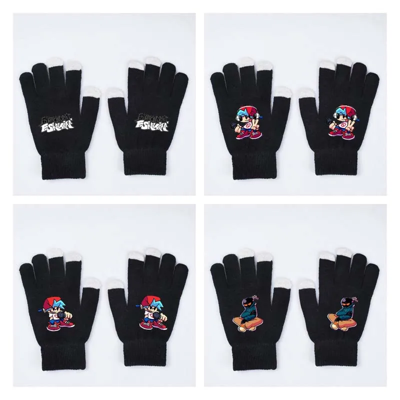 Перчатки унисекс пять ночей у Фредди теплые аксессуары для мужчин и женщин