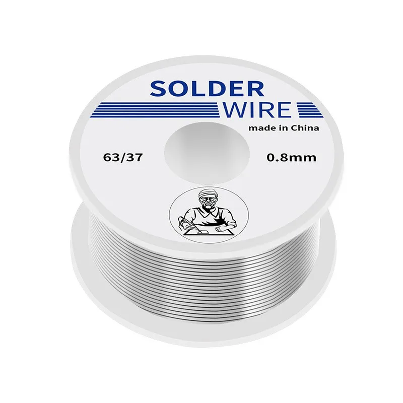 

Tin Solder Wire Rosin Core Solder Wire 0.8mm 2% Flux Reel Solder Wire Reel Welding Iron Wire Tin Lead 2% Flux Reel Tube