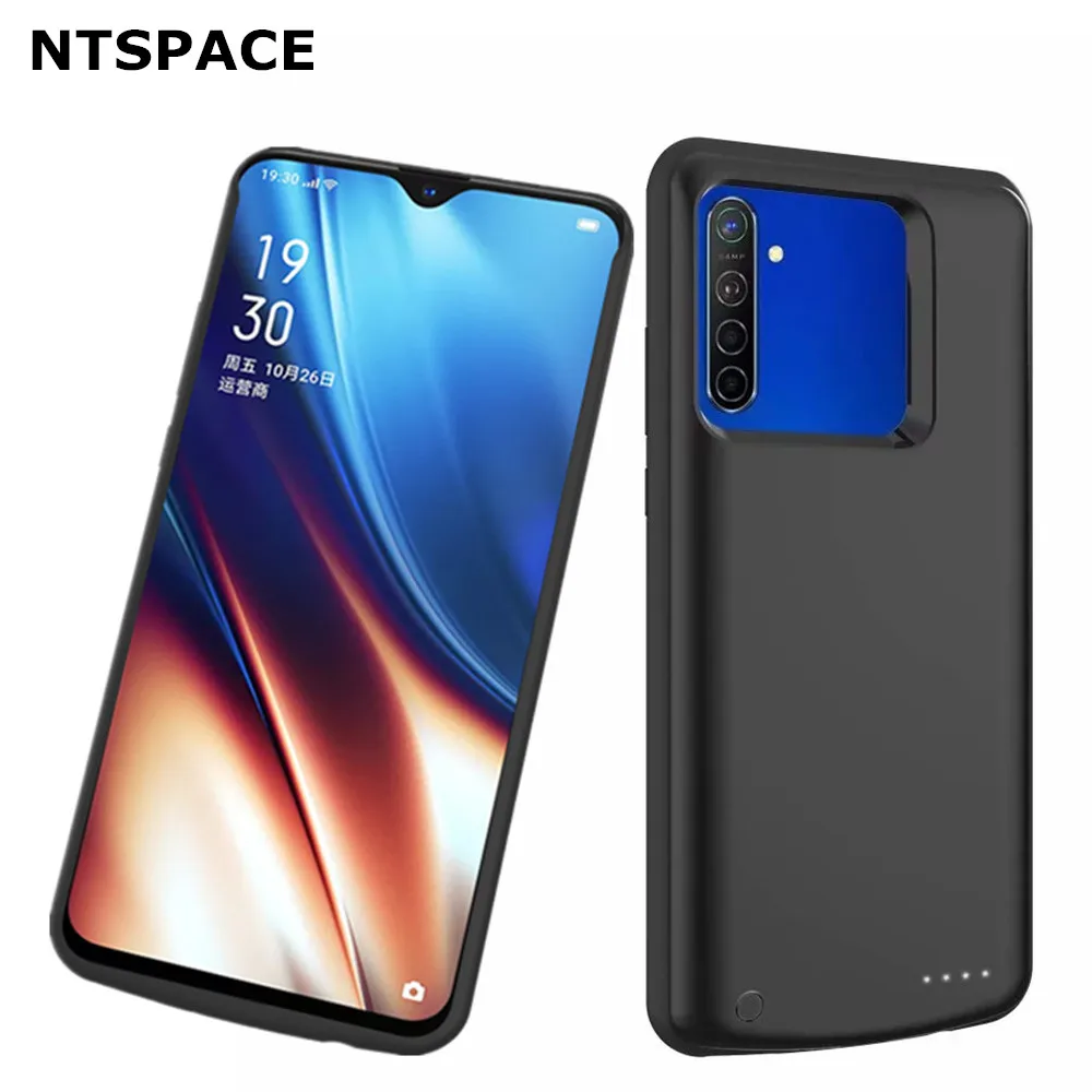 Дополнительный внешний аккумулятор NTSPACE 6500 мАч чехол для OPPO K5 зарядное