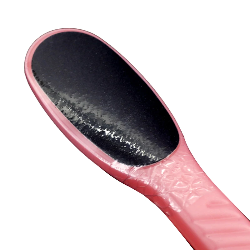 

Manicure Plastic Foot Frustration Manicure Foot Rub Double-sided Rubbing Foot Board Pink Handle Foot Frustration Foot Rub