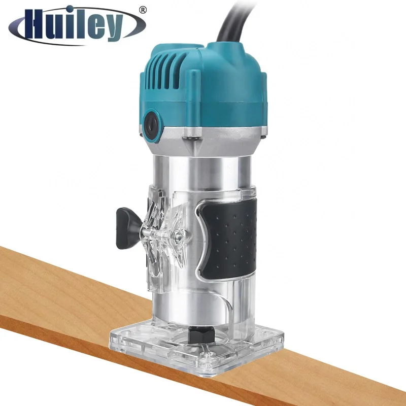 

Wood Trimmer 800W Professional Electric Trimmer 30000rpm Woodworking Milling Slotting Trimming Engraving Machines Power Tools