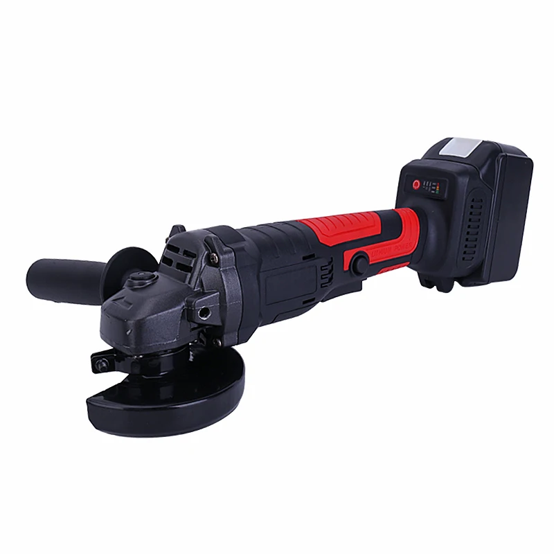 

21V Cordless Electric Angle Grinders Lithium-Ion Grinding Machine Cutting Power Tools 8000RPM Brushless Impact Angle Grinders