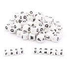 5 шт., силиконовые бусины для прорезывания зубов, 12 мм