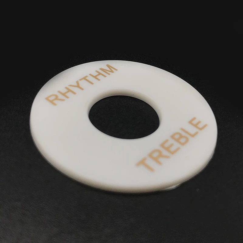 6 stücke 3 weg guitarra kippschalter platten scheiben rythm höhen ringe diy für lp elektrische gitarre ersatz teile free global shippin