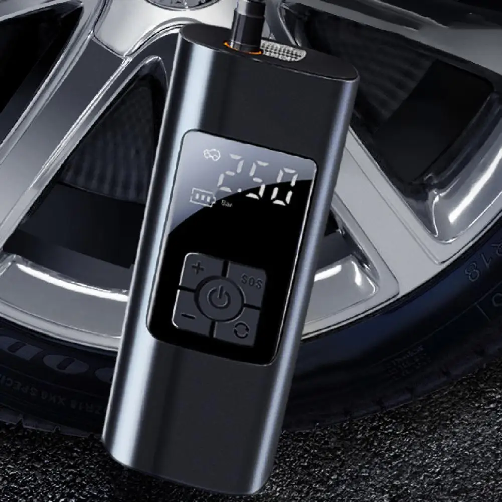 

Great Tire Inflator LED Light Powerful Car Air Pump Portable Car Air Inflator Pump for Car Inflatable Pump