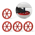 4 шт. обновленная версия 3D принтер горячей кровать алюминия рук-витой выравнивания гайка M4M5 подходит для Creality Ender 3 CR-10S CR-20