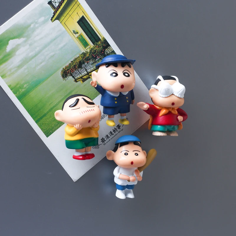 Новый crayon маленький новый холодильник мультфильм аниме Япония и Южная Корея 3D