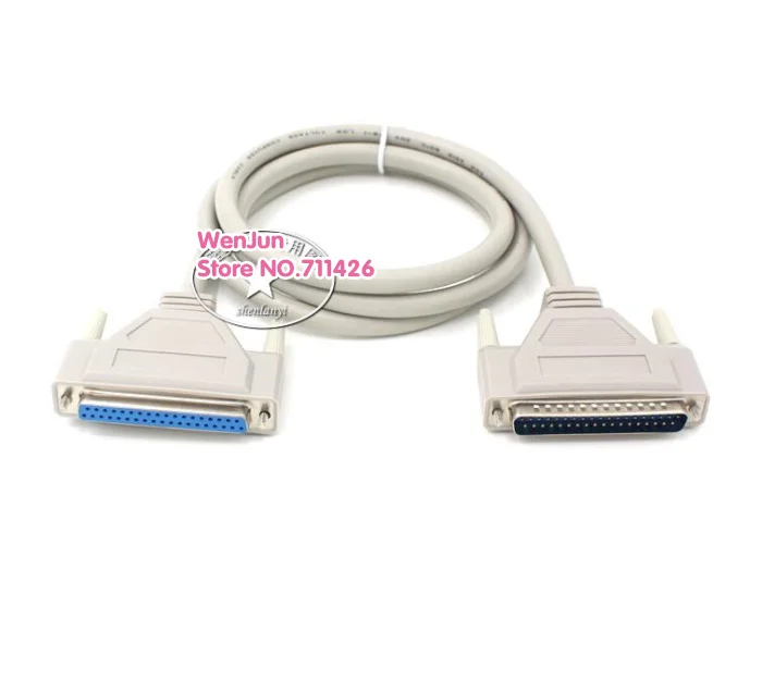 Удлинительный кабель питания DB37 штекер-гнездо 37 контактов 1 шт. | Компьютеры и