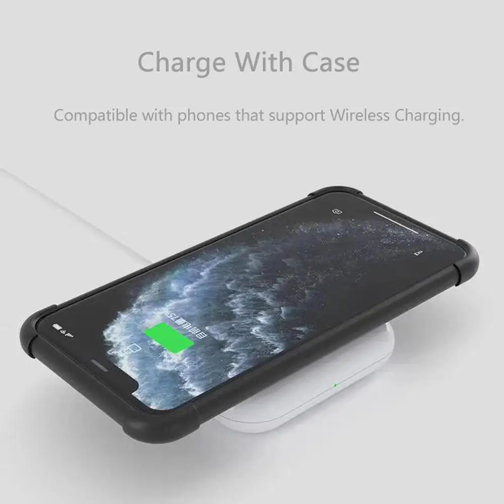 Беспроводная зарядная док станция 2 в 1 для Apple Airpods AirPods Pro iPhone 8Plus X XS XR Xs 11 Max Charge