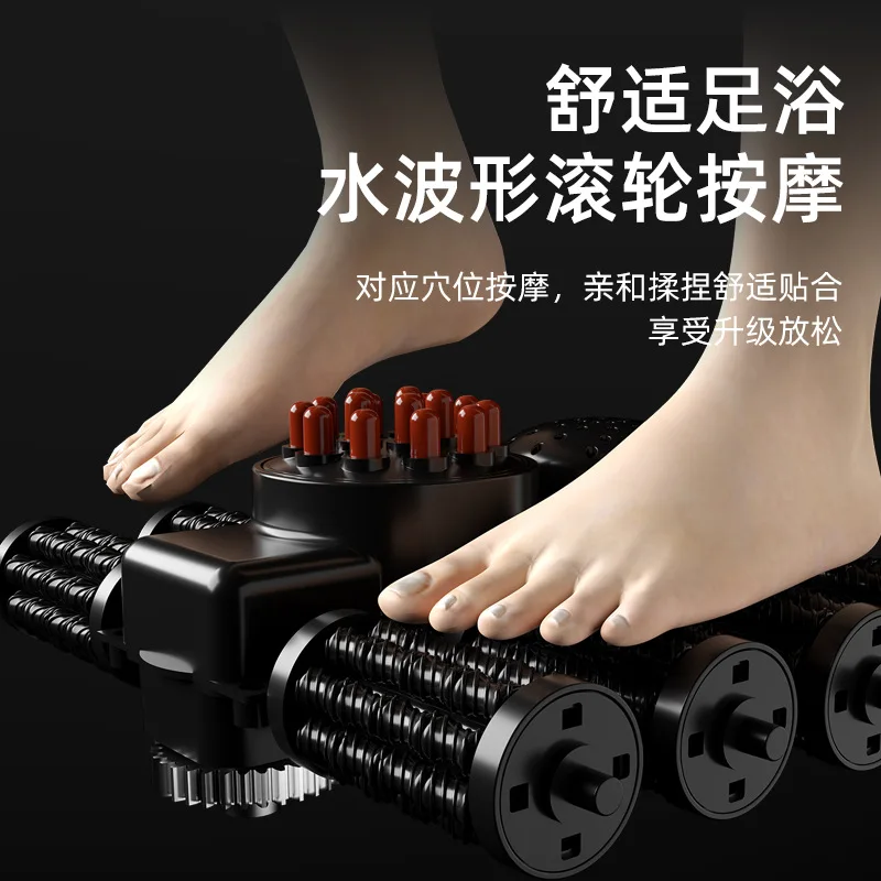 

Foot bath, massage heating, constant temperature electric high-deep barrel, household foot bath for calf and knee foot bath